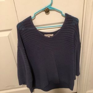 Loft quarter sleeve summer sweater!